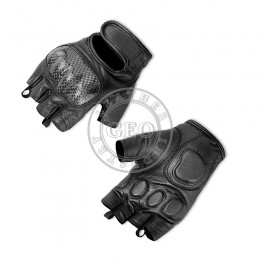 Half Finger Motorcycle Leather Gloves